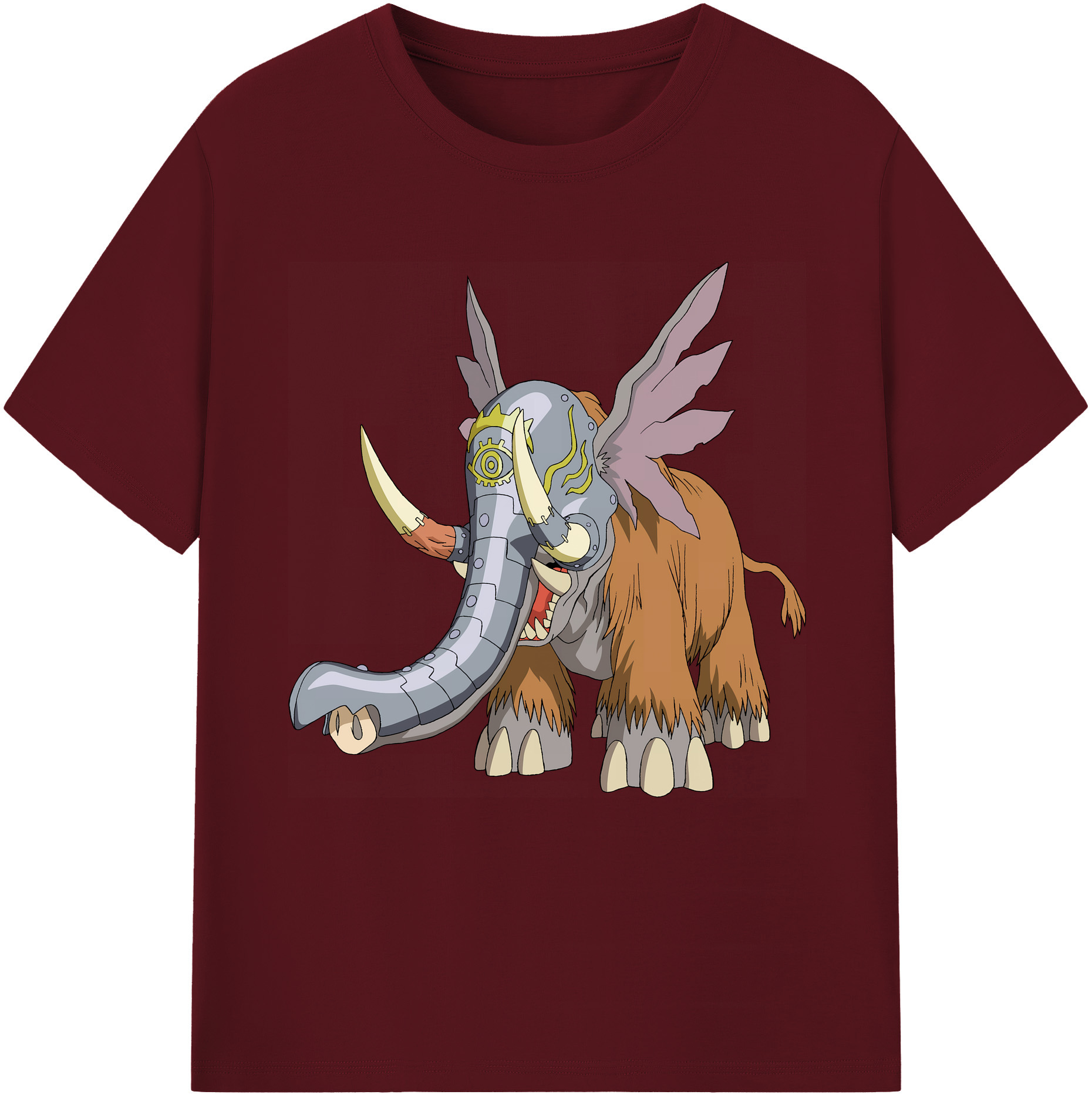（画像用） Digimon デジタルモンスター/デジモン 綿100％半袖Tシャツ（フロントプリント）